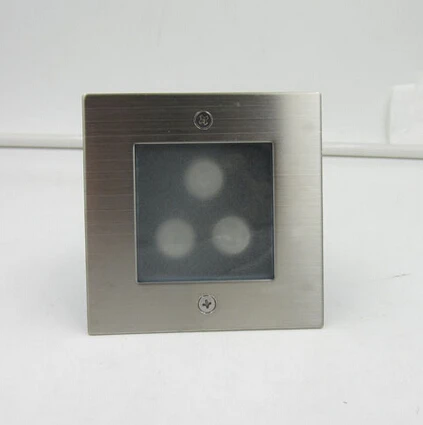 Бесплатная доставка 3 Вт квадратный светодиодный настенный светильник наружный