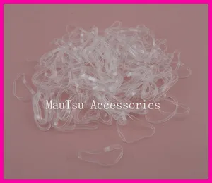 Лента для волос, 1000 шт, 6,0 см, длина, высокое качество, прозрачная Резиновая лента для волос, Белый держатель, эластичная лента для волос, плетеные косы