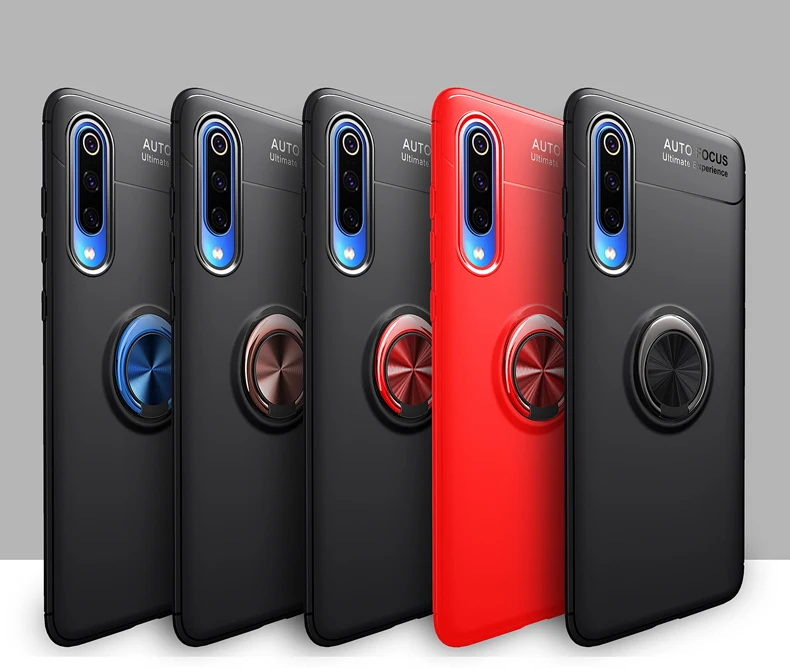 Для Xiaomi mi 9 чехол Автомобильный держатель Стенд Магнитный кронштейн Couqe для Xio mi 9 кольцевой чехол Чехол для Xao mi 9 чехол Fundas