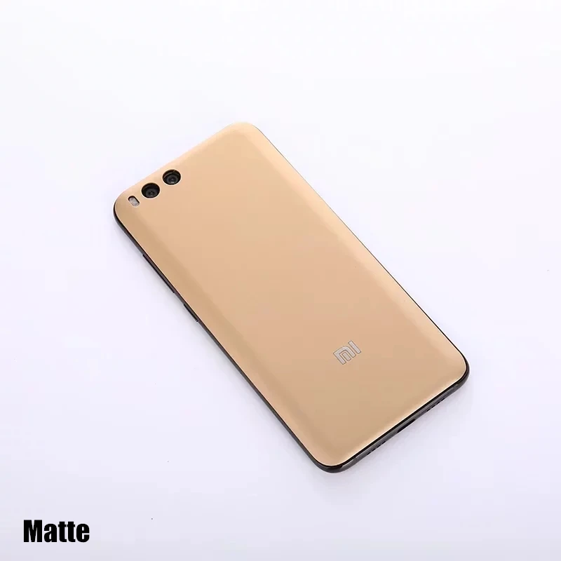 Пластиковый и 3D чехол из закаленного стекла для Xiaomi mi 6 mi 6 M6 чехол для телефона mi 6 задняя крышка корпуса батареи Замена