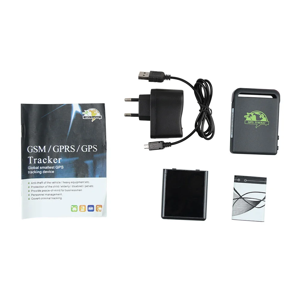 Мини авто GPS трекер TK102 4 band gsm gprs отслеживания устройства для автомобиля лицо Дети