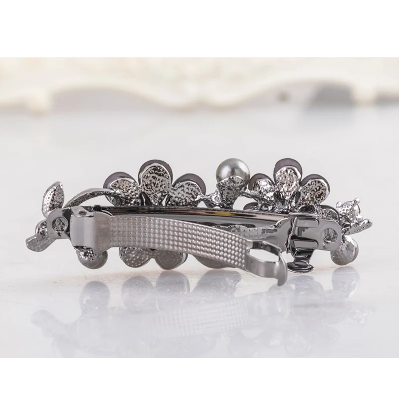 Заколки для волос Обувь девочек Женский цветок Зажимы Головные Уборы Заколка