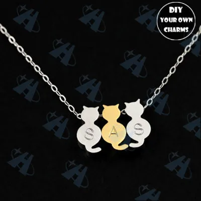 Дешевые ювелирные изделия для костюма буквы A-Z и счастливые цифры Подвеска