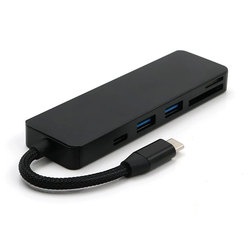 5 в 1 адаптер USB 3 0 + 2 TF/Micro SD Type C|USB-хабы| |