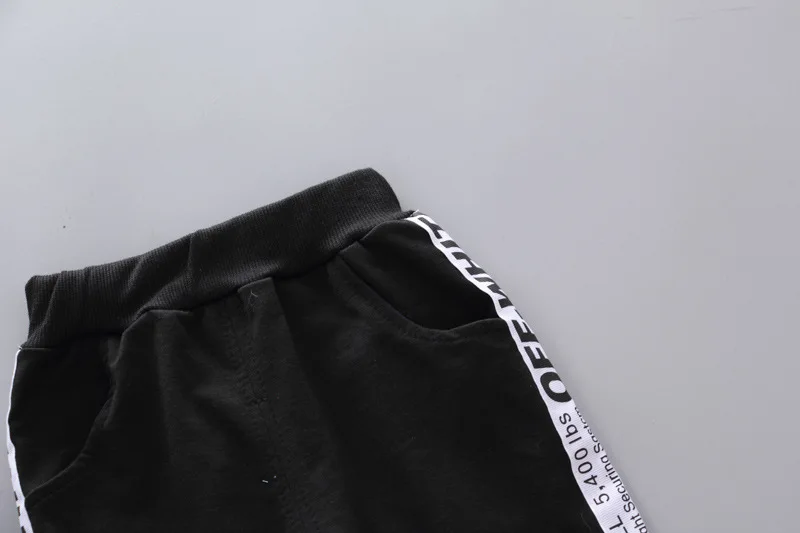 Комплекты одежды для маленьких мальчиков весенние топы с длинным рукавом и