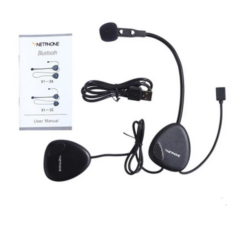 V1-2A беспроводные стерео Motos Advanced A2DP & EDR CSR 8610 Bluetooth гарнитура шлем наушники Netphone