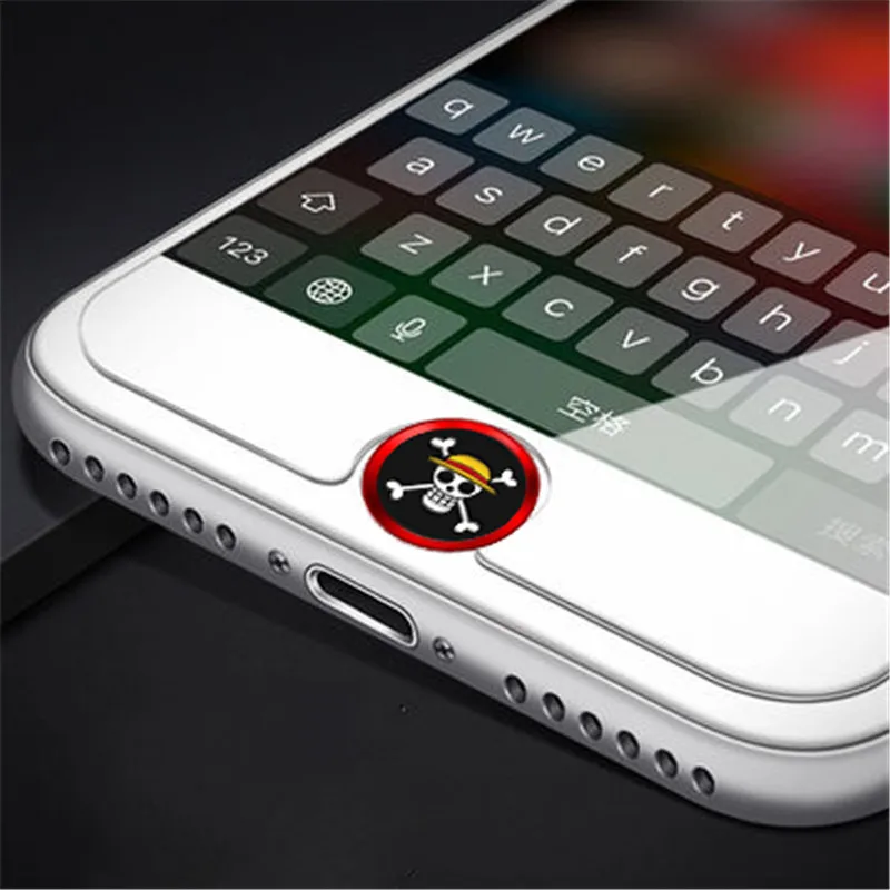SIANCS аниме Touch ID домашняя кнопка наклейка одна штука мультфильм для IPhone 56s 7plus ipad mini