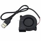 Вентилятор охлаждения Gdstime, 10 шт.лот, маленький 5015, 50 мм X 15 мм, 5 в постоянного тока, USB