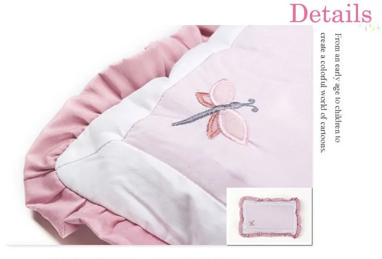 Скидка! 6 шт. вышивка мультфильм ребенка постельных принадлежностей хлопка