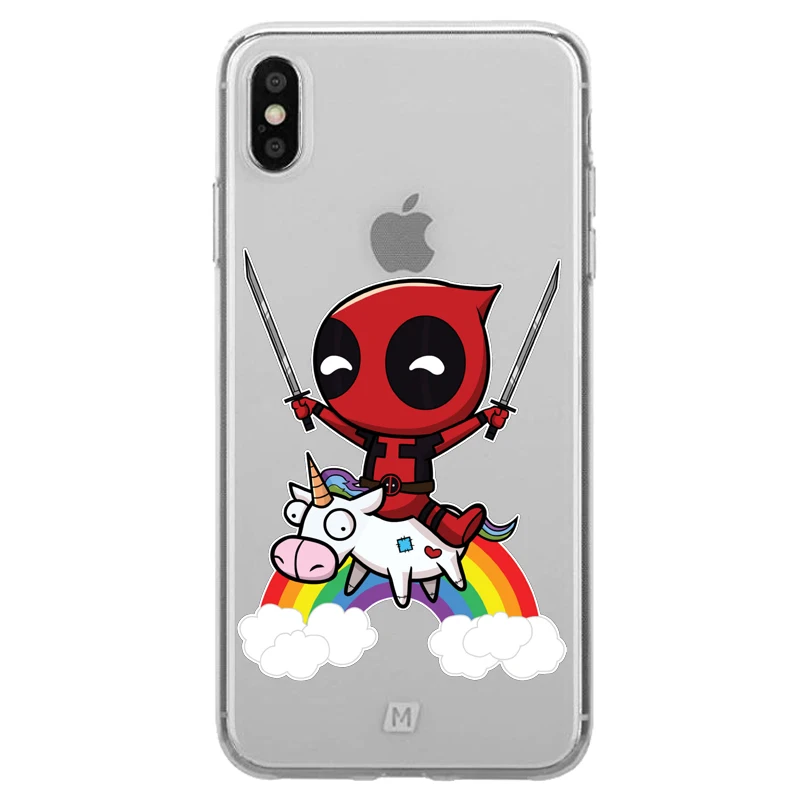 Супер крутой мягкий чехол Marvel Deadpool Super Hero Joker Holding Avengers для iPhone 11 11Pro X 5 5S SE 6 7 8 Plus XS Max