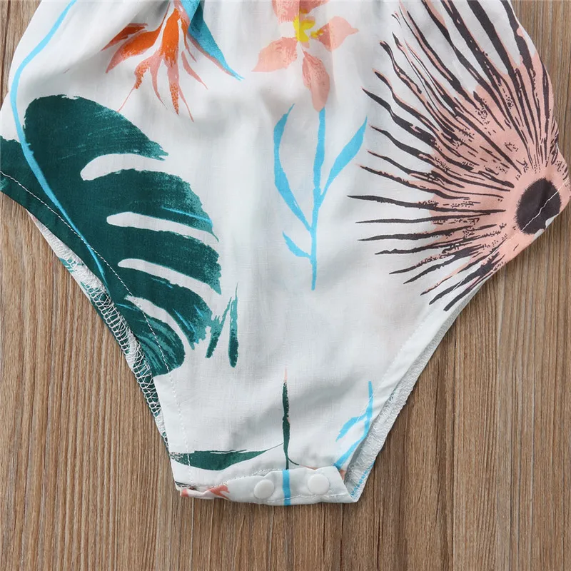 Pudcoco/комбинезон для новорожденных девочек с открытыми плечами и длинными