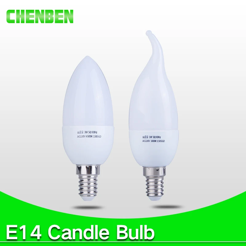 Светодиодная лампа для Свечей E14 Энергосберегающая Velas Bombilla Decorativas Домашнее