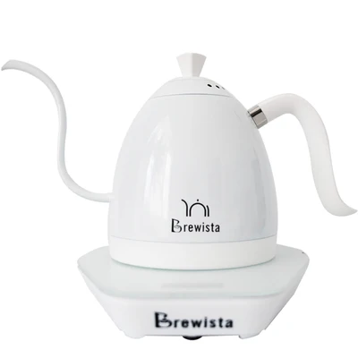white 600ml 600 мл/1л brewista/bonavita Электрический сосуд для кофе, который может нагреваться, чайники из нержавеющей стали с контролем температуры - Цвет: white 600ml