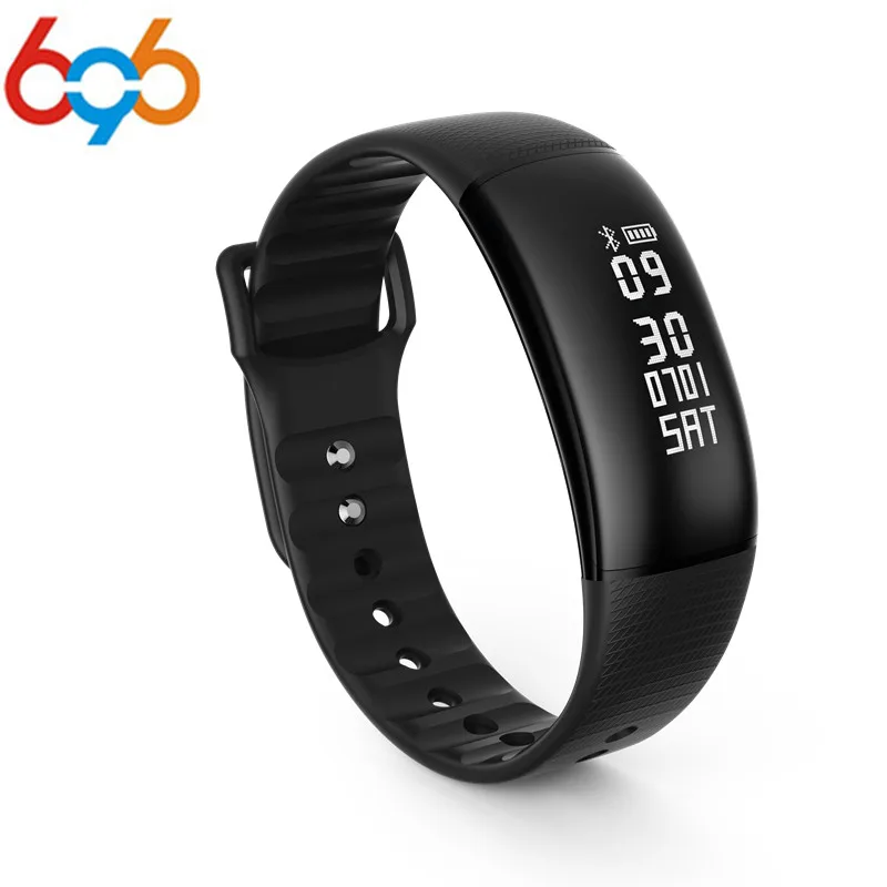 Smart Bracelet A69 band Heart rate monitor blood pressure Wristband Fitness watch Call SMS Clock PK mi 2 Mi | Электроника