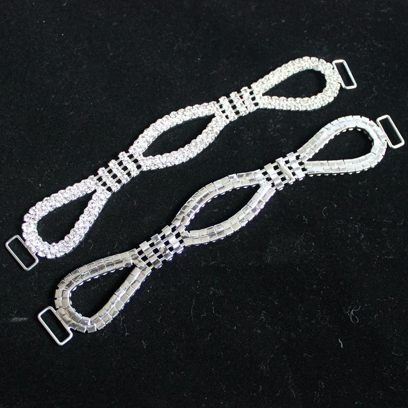 10 шт./лот купальник с соединителем бикини со стразами однотонная Пряжка класс A