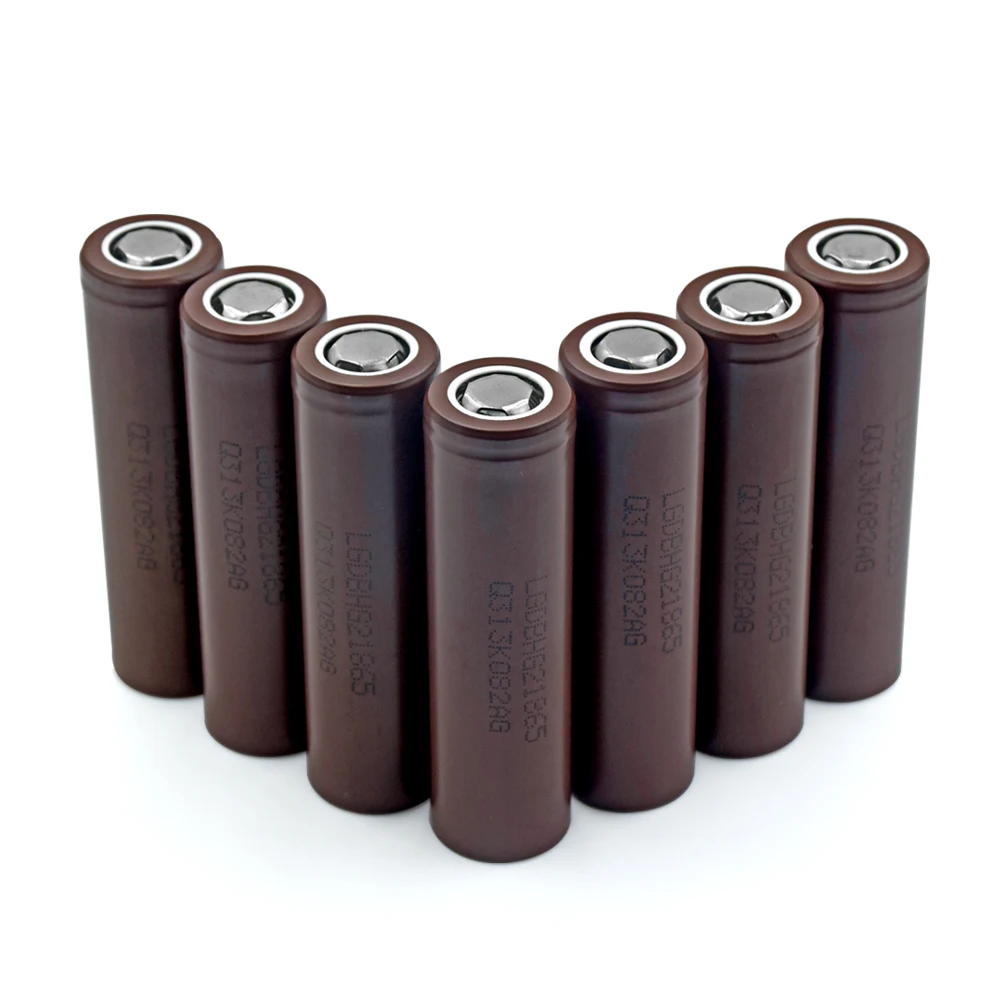 8 Pcs POSTHUMAN мощность высокого стока hg2 max 20a 18650 Батарея 3,7 v 3000mah перезаряжаемый аккумулятор для электронных сигарет - Цвет: 8 Pcs