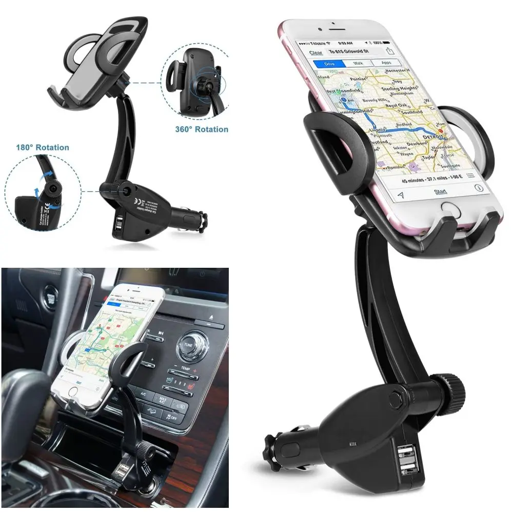 Универсальная автомобильная подставка для телефона Iphone X 8 7 Plussmart Phone Socket