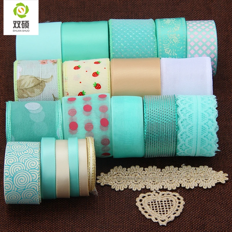 Свежий Буле серии ленты для DIY ручной работы подарок упаковка корабля Женские