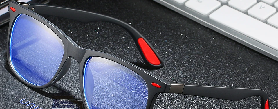 UNIEOWFA Retro Clear Glasses Frame Men Women Optical Myopia Eyewear Frame Transparent Spectacles TR90 Prescription Eyeglasses