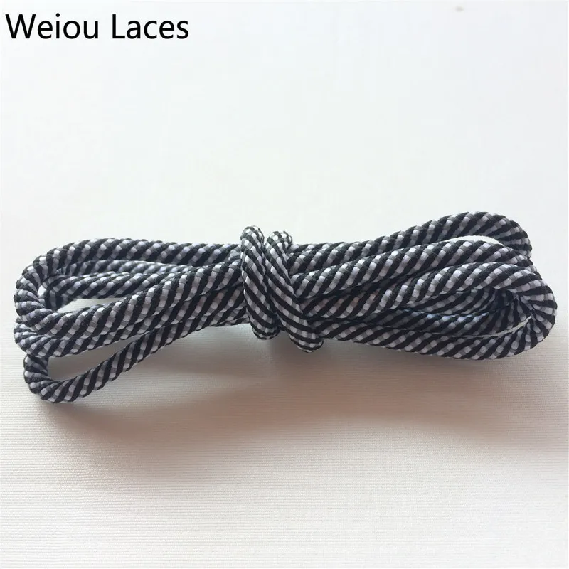 

(30pairs/Lot)Weiou Round Type 3M Reflective Shoelaces 3 Colors Mixed Magic Shoe Laces Glowing Shoelaces Checkered Shoestrings
