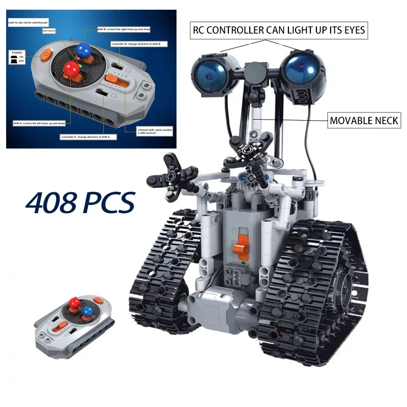 Lepinblocks Wall e Robot совместим с legoinglys 21303 лего technic creator Ideas RC Walle Набор фигурок