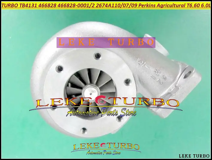 Turbo TB4131 466828 2674A110 466828-0001 466828-0002 466828-0003 2674A107 2674A109 для Perkins industrial T6.60 л кВт | Автомобили
