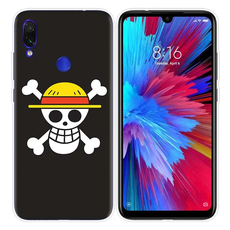 07 Цельный чехол для Xiao mi Red mi Note 7 7S K20 Y3 GO S2 6 6A 7A 5 Pro mi Play 9T A1 A2 8 Lite Poco F1 Аниме Силиконовые чехлы для телефонов - Цвет: 07