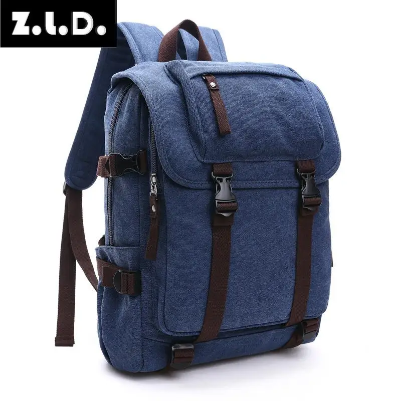 Z.L.D. Популярные новые брендовые Модные цветные женские холщовые рюкзаки