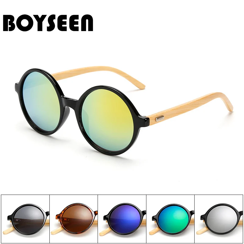 BOYSEEN новые модные товары для мужчин и женщин солнцезащитные очки Бамбуковые