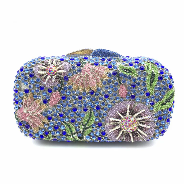 

Women Fashion Crystal Clutch Evening Bags Wedding Party Bridal Diamond Minaudiere Handbag Clutches Purse for valentine day gift