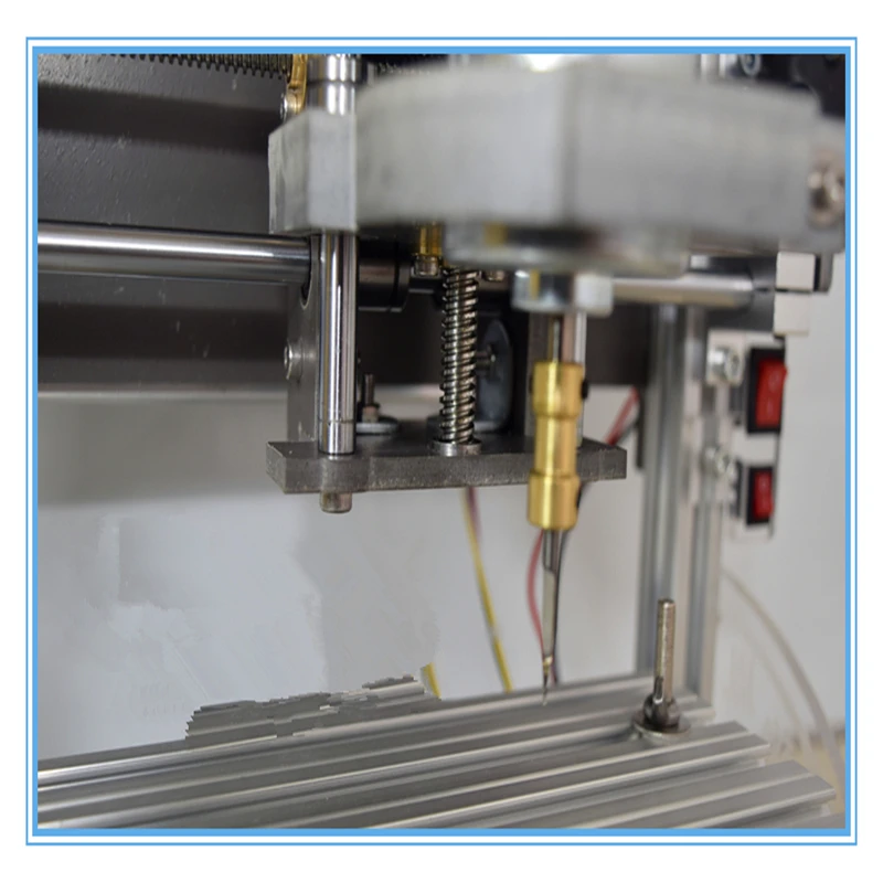 Cnc 2013 Diy CNC гравировальный станок Рабочая площадь 20*13*4 см PCB фрезерный резьба по