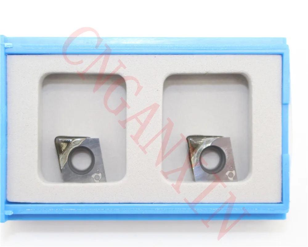 

High-precision 2pcs NEW PCD CCGW09T302-PCD Diamond CNC blade insert