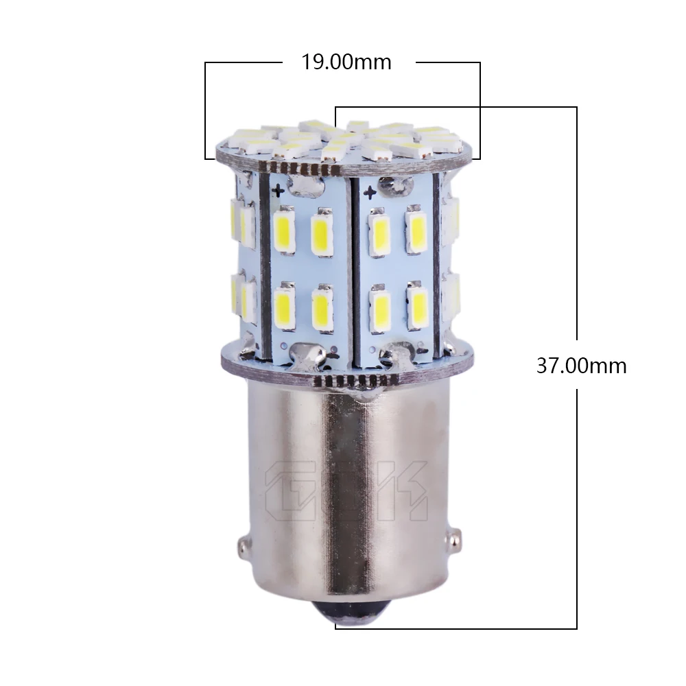 2 шт. внешний светильник S25 Ba15s BAY15D 1156 1157 светодиодный 50smd 3014 указатель поворота