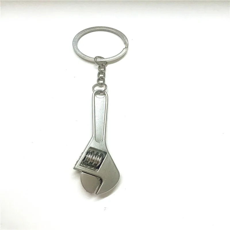 Автомобильный креативный миниатюрный металлический инструмент брелок для