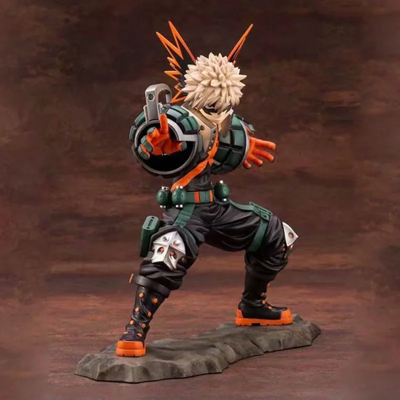 My Hero Academy Bakugou кацуки экшн-фигурка 1/8 масштаб окрашенная фигурка два лица Боевая версия. Bakugou кацуки ПВХ фигурка