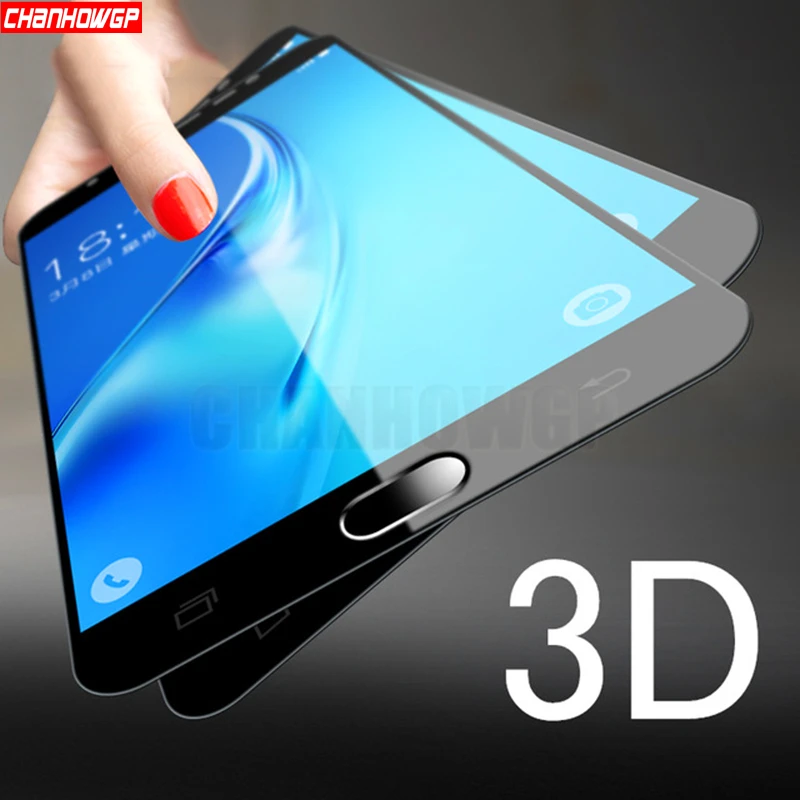 Закаленное стекло с полным покрытием для Samsung Galaxy A3 A5 J3 J5 J7 2016 2017 Защитная пленка