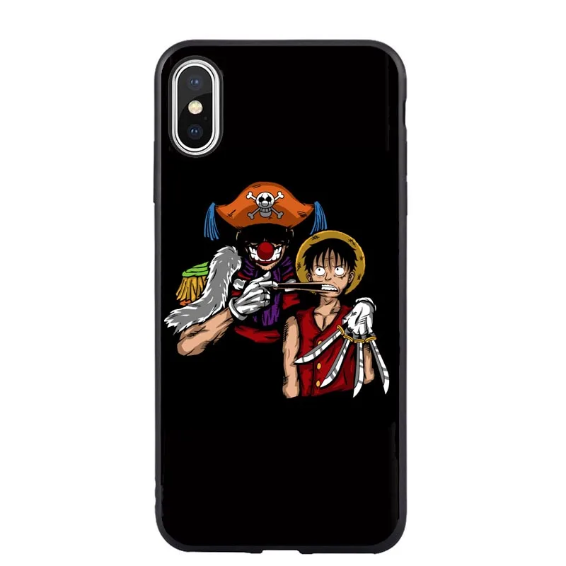 Цельный мультяшный чехол для iPhone X 5 5S SE 6 6s 7 8 Plus мягкий силиконовый из ТПУ XS MAX XR