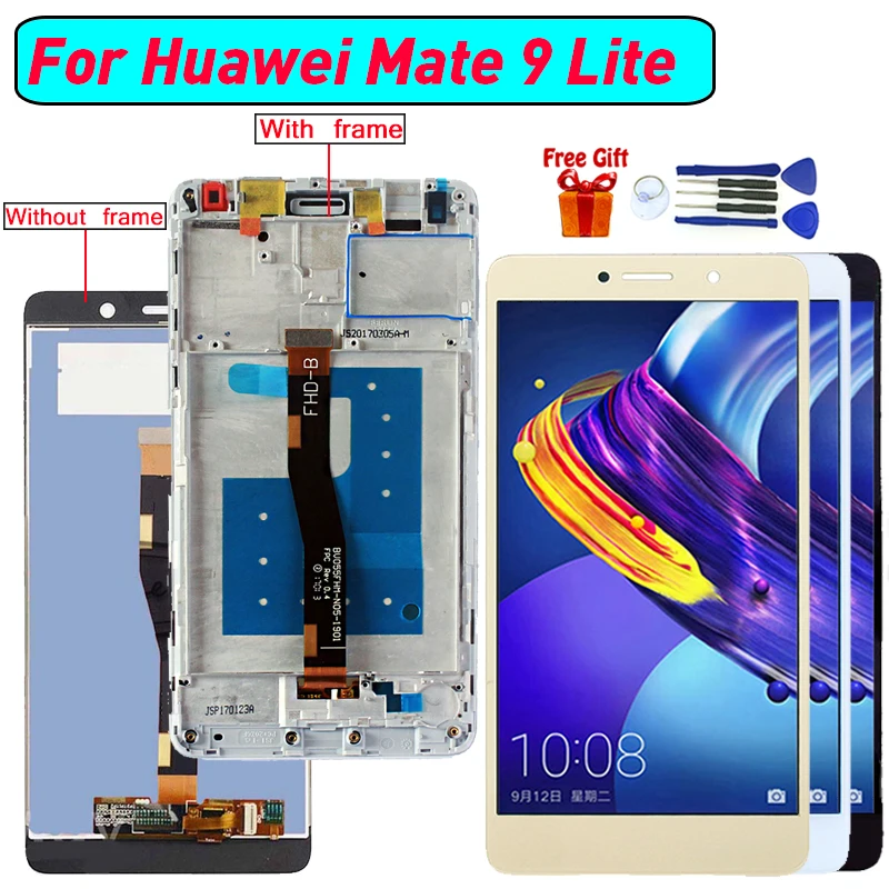 ЖК дисплей для Huawei Mate 9 Lite Honor 6X дигитайзер в сборе GR5 2017 модуль дисплея черный