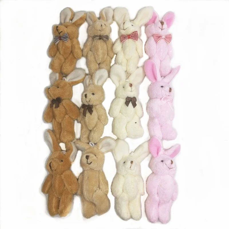 8 см бантик Милый Кролик Плюшевая Кукла чучело Животное плюшевая игрушка букет