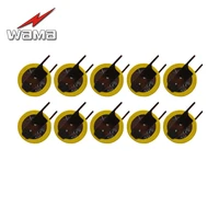 10pcslot wama cr1220 2 pins welding battery 3v 40mah button cell lithium batteries