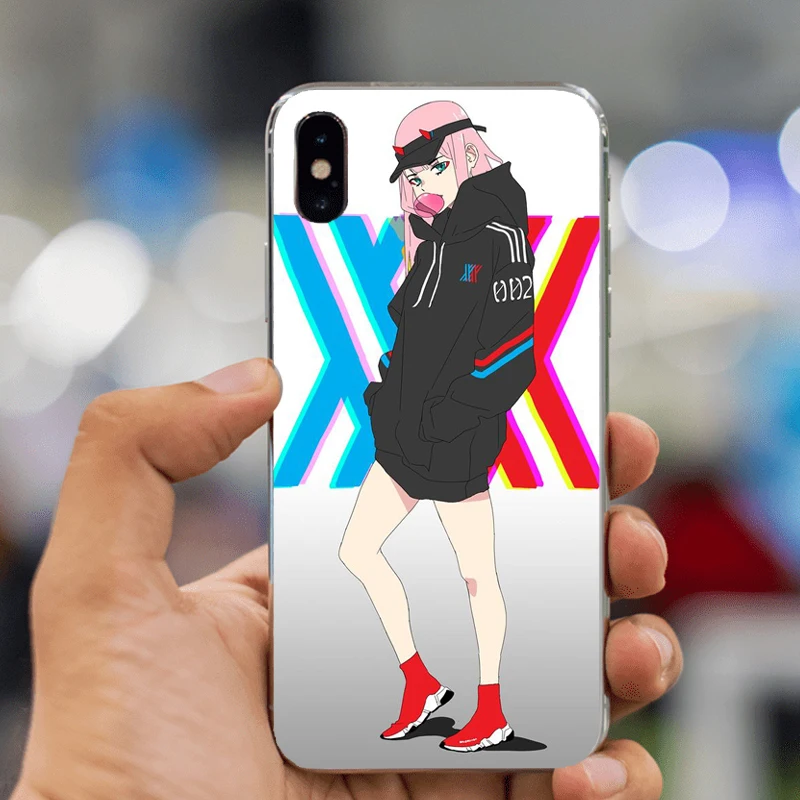 Хит Дарлинг в FranXX чехол для iPhone XS XSMAX 8 8Plus 7 7Plus 6 6S Plus SE последнее популярное