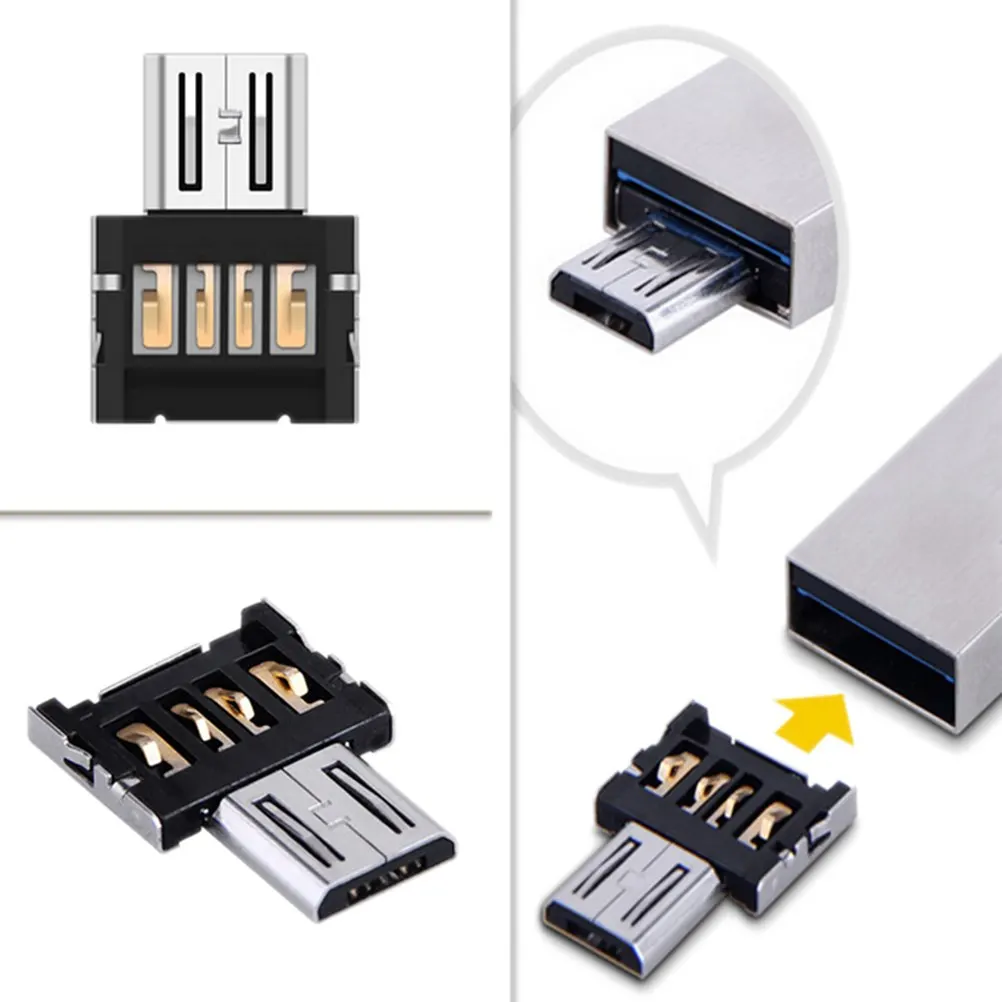 2 шт 5pin Micro USB OTG кабель адаптер конвертер флэш U диск для Xiaomi htc samsung HuaWei телефон планшет