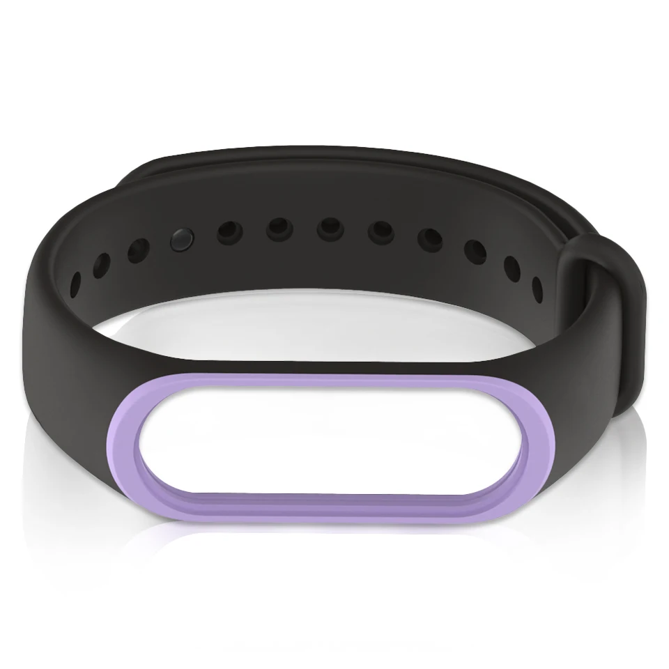 Ремешок для браслета Xiaomi Mi Band 3 цветной ремешок сменный силиконовый смарт браслет