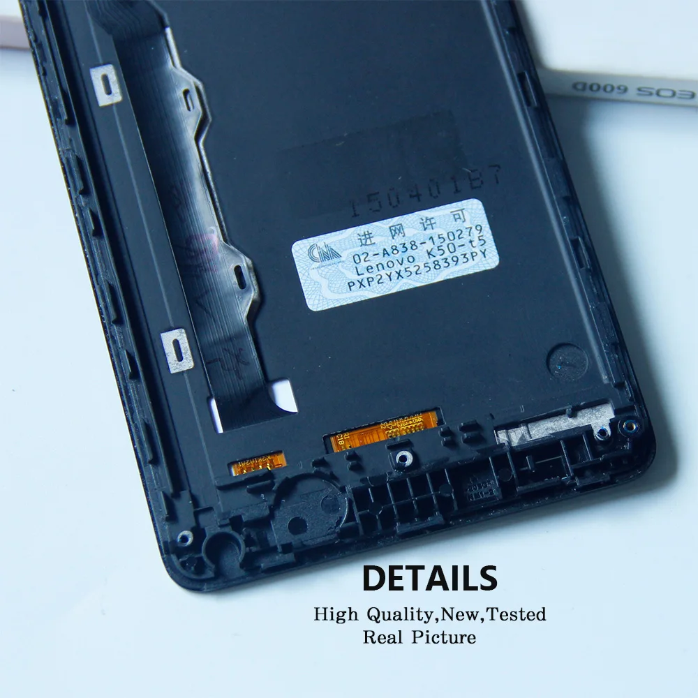 Для 5 &quotLenovo K3 Примечание K50 T5 T3S ЖК дисплей Сенсорная панель экрана планшета