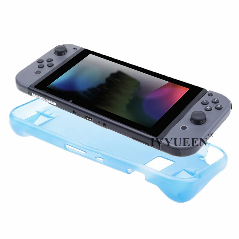 IVYUEEN мягкий ТПУ прозрачный защитный чехол кожа для Nintendo Switch консоль NX с 8