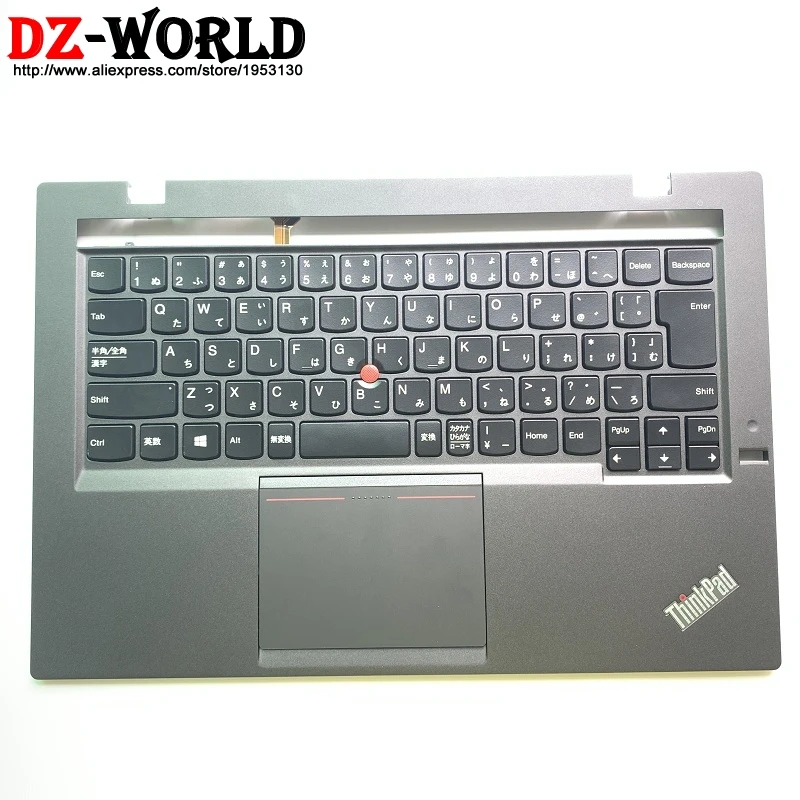 Японская Клавиатура с подсветкой подставкой и тачпадом для Lenovo Thinkpad X1 Carbon 2nd 20A7 20A8
