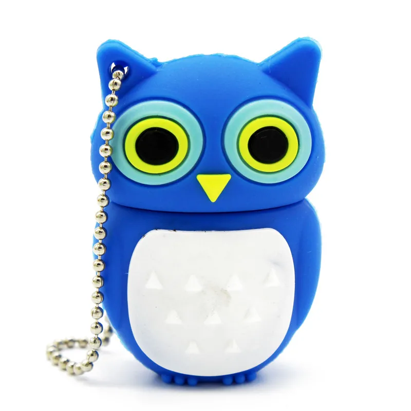 Blue Флеш-накопитель usb 2,0, 4 ГБ, 8 ГБ, 16 ГБ, 32 ГБ, 64 ГБ, милый подарок - Цвет: Blue