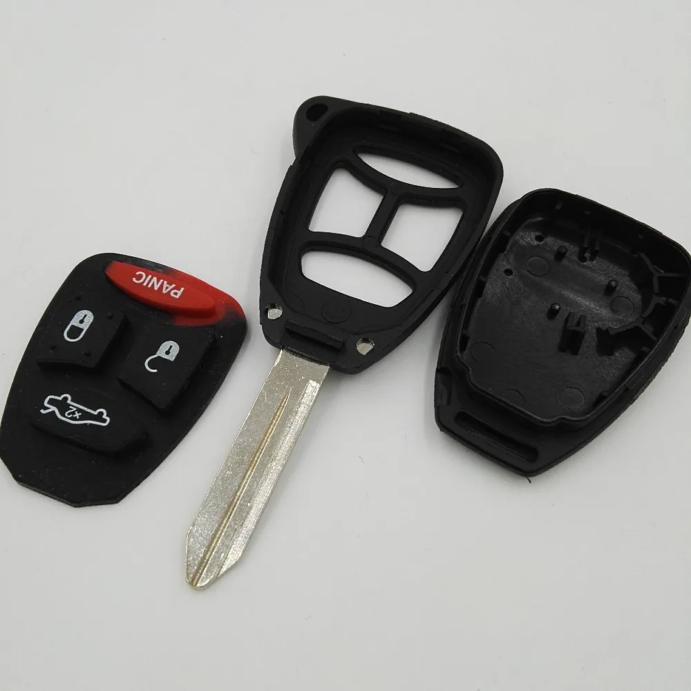 Крышка автомобильного ключа для Dodge Durango Magnum Chrysler 300 Aspen Jeep Commander Grand Cherokee 4