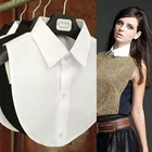 Женская винтажная блузка с отложным воротником и отложным воротником