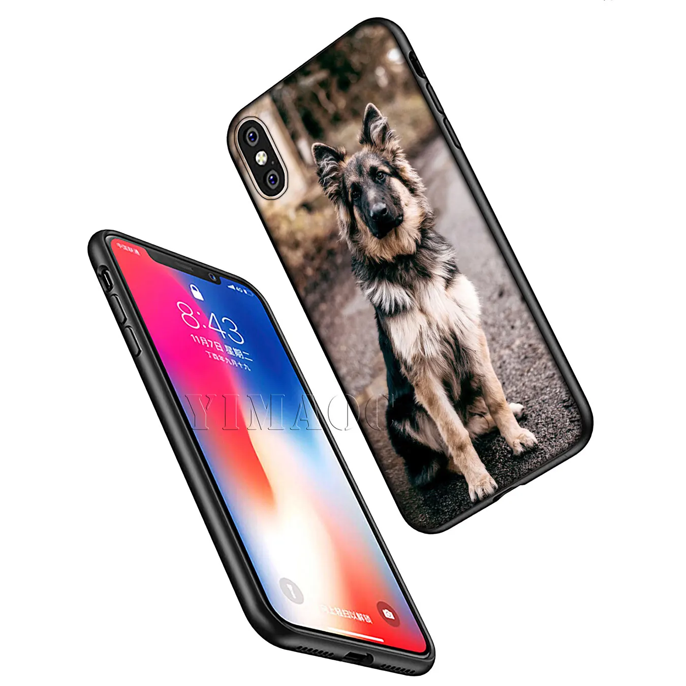 Мягкий силиконовый чехол YIMAOC для iPhone XR X XS Max 6 6S 7 8 Plus 5 | Мобильные телефоны и